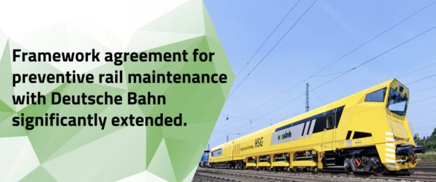 Deutsche Bahn und Vossloh bauen ihre Zusammenarbeit im Rahmen der präventiven Schieneninstandhaltung aus